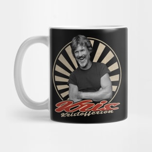 Vintage 80s Kris Kristofferson Mug